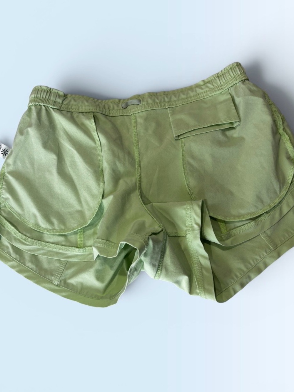 Athleta Light lime Green Women's Athletic Shorts xs